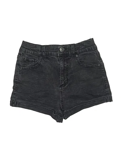 Pre-owned Garage Denim Shorts In Black