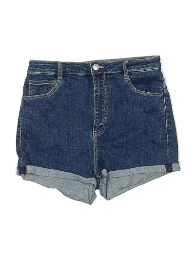 Pre-owned Garage Denim Shorts In Blue