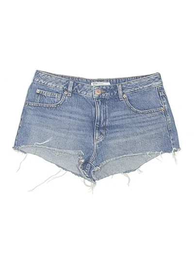 Pre-owned Garage Denim Shorts In Blue