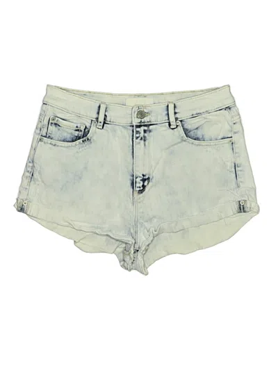Pre-owned Garage Denim Shorts In Blue