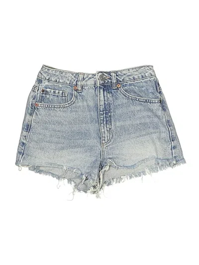 Pre-owned Garage Denim Shorts In Blue