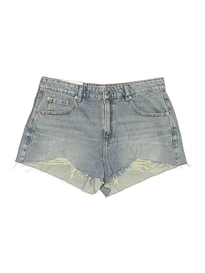 Pre-owned Garage Denim Shorts In Blue