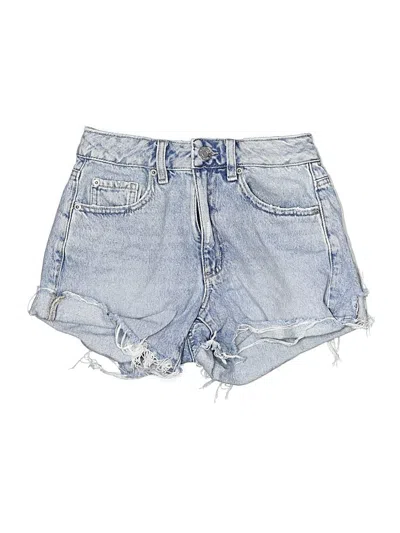 Pre-owned Garage Denim Shorts In Blue