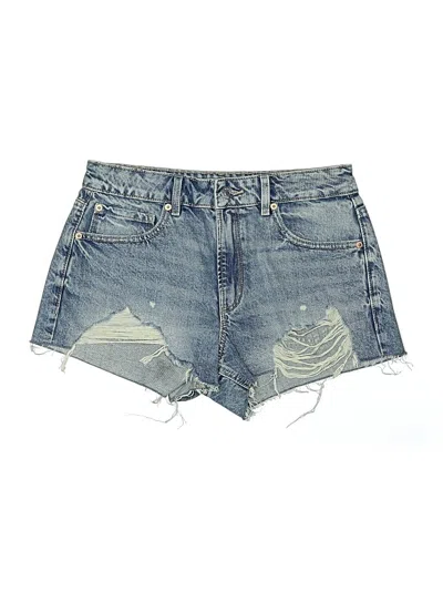 Pre-owned Garage Denim Shorts In Blue