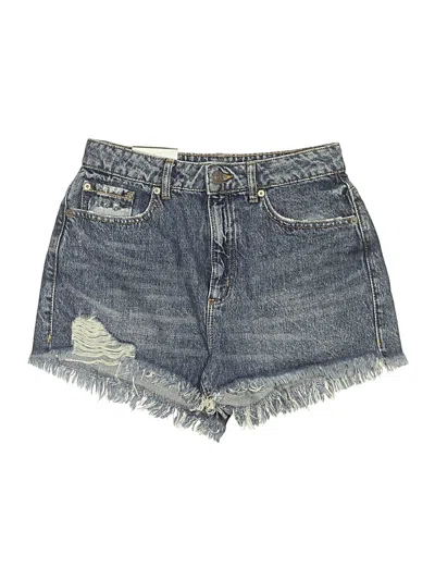 Pre-owned Garage Denim Shorts In Blue