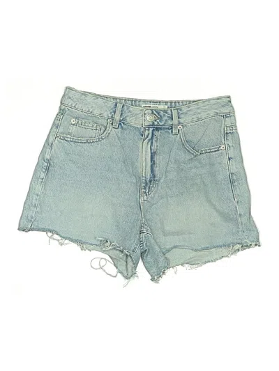 Pre-owned Garage Denim Shorts In Blue