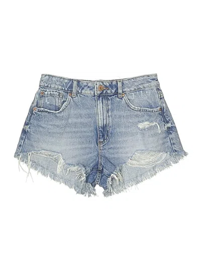 Pre-owned Garage Denim Shorts In Blue