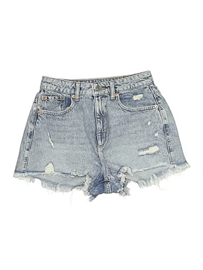 Pre-owned Garage Denim Shorts In Blue