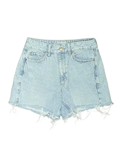 Pre-owned Garage Denim Shorts In Blue