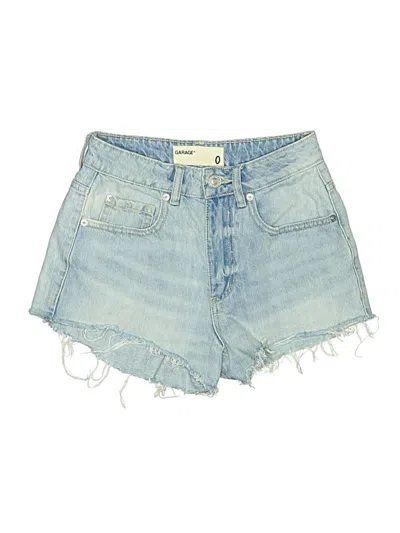 Pre-owned Garage Denim Shorts In Blue