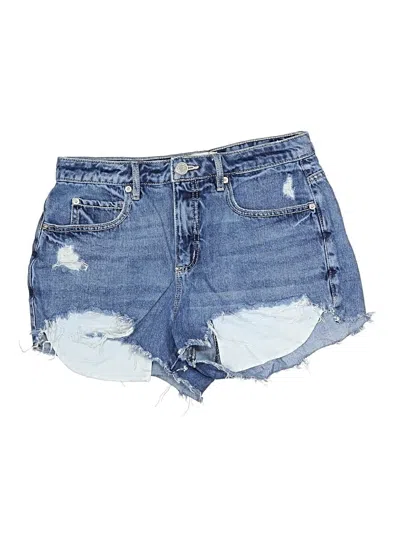 Pre-owned Garage Denim Shorts In Blue