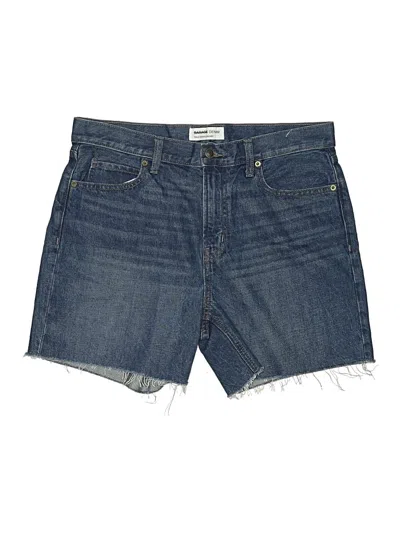 Pre-owned Garage Denim Shorts In Blue