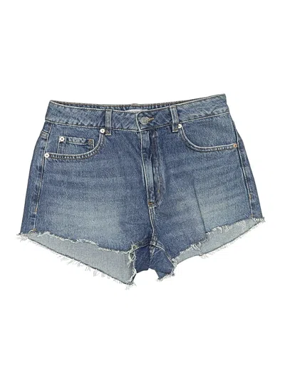 Pre-owned Garage Denim Shorts In Blue