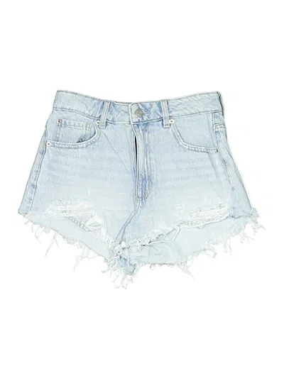 Pre-owned Garage Denim Shorts In Blue