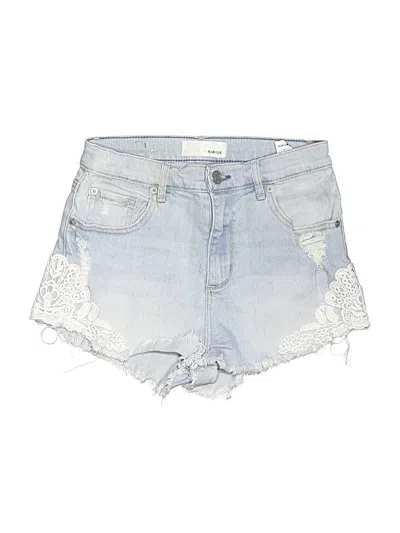 Pre-owned Garage Denim Shorts In Blue