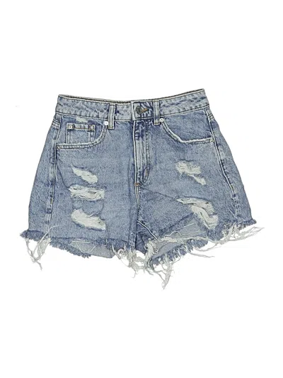 Pre-owned Garage Denim Shorts In Blue