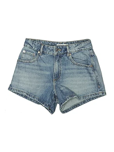 Pre-owned Garage Denim Shorts In Blue