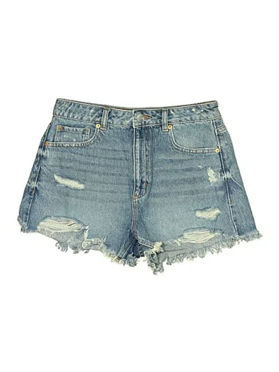 Pre-owned Garage Denim Shorts In Blue