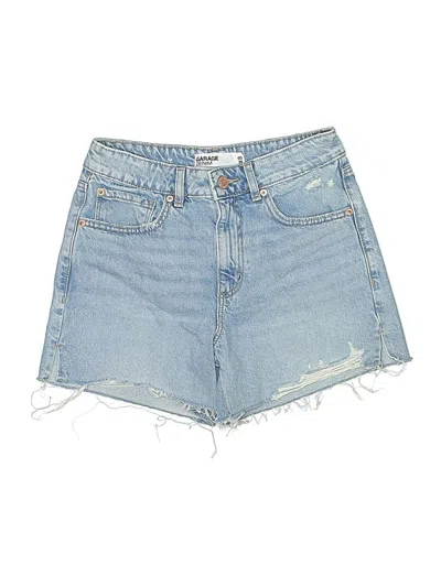 Pre-owned Garage Denim Shorts In Blue