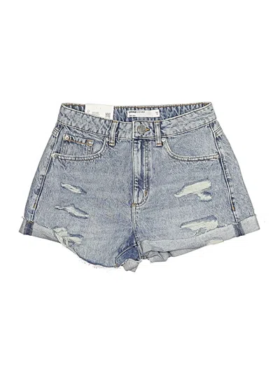 Pre-owned Garage Denim Shorts In Blue