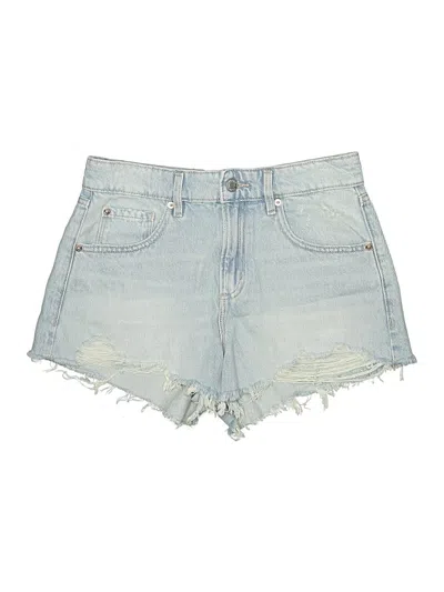 Pre-owned Garage Denim Shorts In Blue