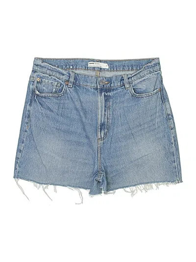 Pre-owned Garage Denim Shorts In Blue