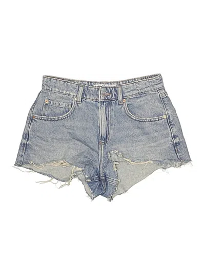 Pre-owned Garage Denim Shorts In Blue