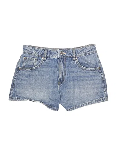Pre-owned Garage Denim Shorts In Blue