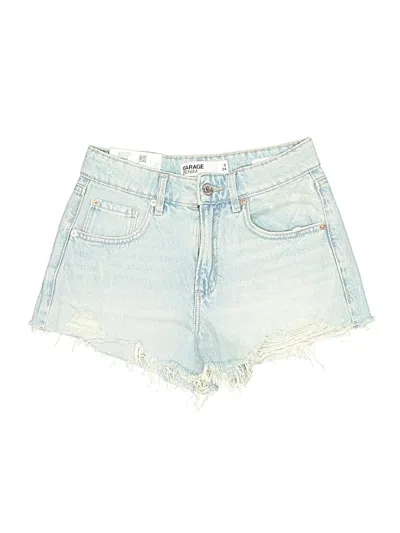 Pre-owned Garage Denim Shorts In Blue