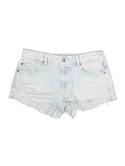 Pre-owned Garage Denim Shorts In Blue