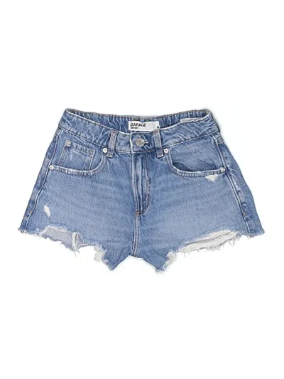 Pre-owned Garage Denim Shorts In Blue