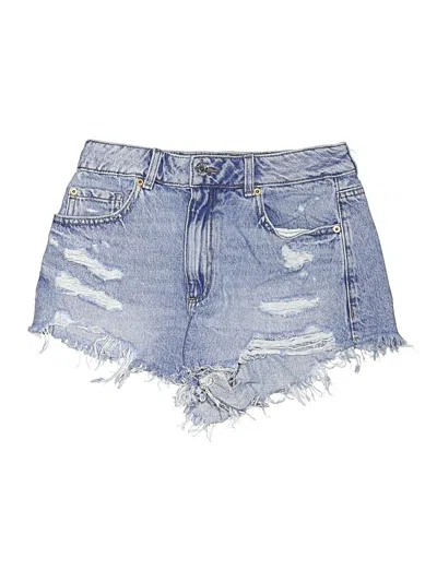 Pre-owned Garage Denim Shorts In Blue