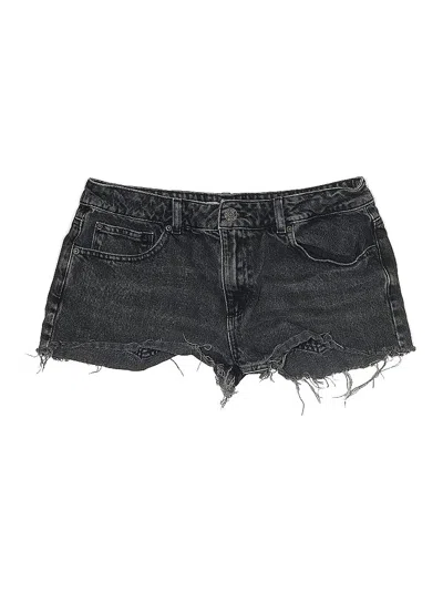 Pre-owned Garage Denim Shorts In Gray
