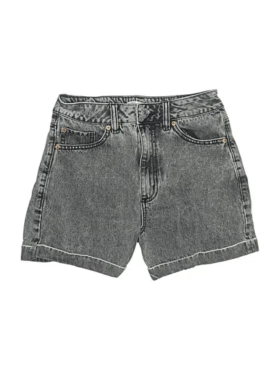 Pre-owned Garage Denim Shorts In Gray