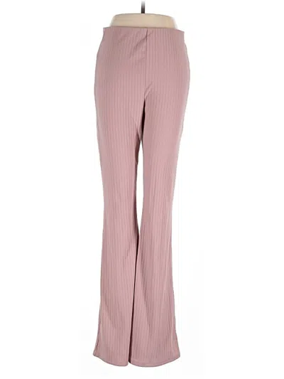 Pre-owned Garage Dress Pants In Pink