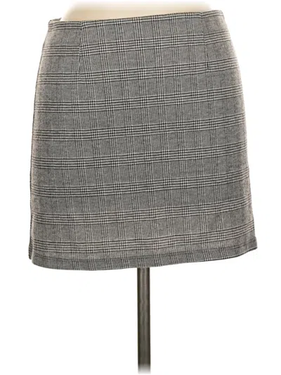 Pre-owned Garage Formal Skirt In Gray