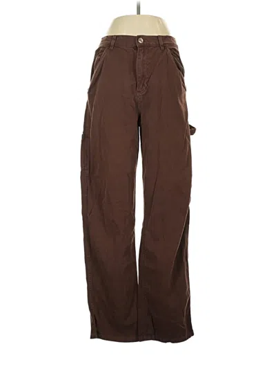 Pre-owned Garage Jeans In Brown