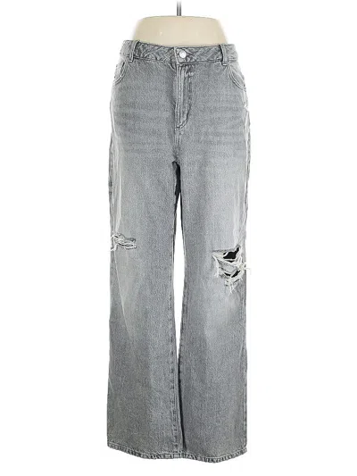 Pre-owned Garage Jeans In Gray