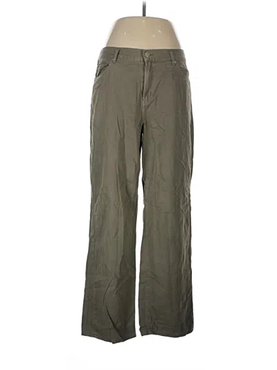 Pre-owned Garage Jeans In Green