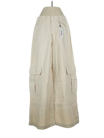 Pre-owned Garage Jeans In Ivory