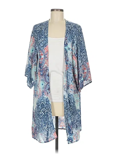 Pre-owned Garage Kimono In Blue