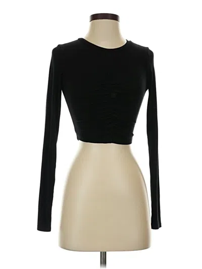 Pre-owned Garage Long Sleeve Top Black Turtleneck Tops