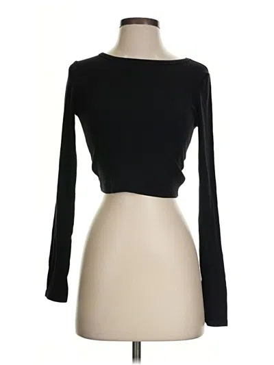 Pre-owned Garage Long Sleeve T-shirt In Black
