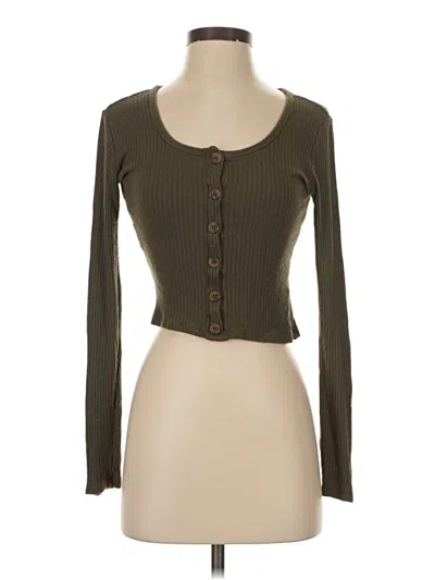 Pre-owned Garage Long Sleeve T-shirt In Brown