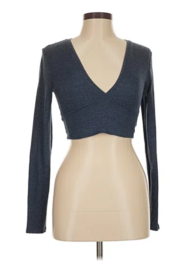 Pre-owned Garage Long Sleeve T-shirt In Gray