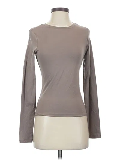 Pre-owned Garage Long Sleeve T-shirt In Gray