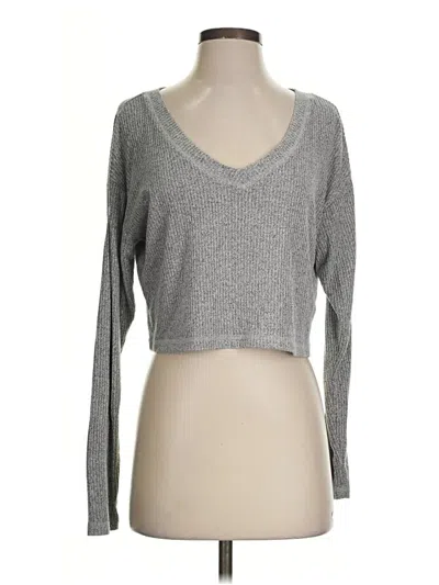 Pre-owned Garage Long Sleeve T-shirt In Gray
