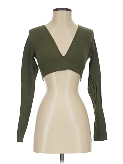 Pre-owned Garage Long Sleeve T-shirt In Green