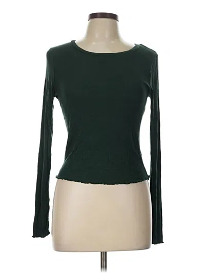 Pre-owned Garage Long Sleeve T-shirt In Green