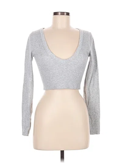 Pre-owned Garage Long Sleeve T-shirt In Silver